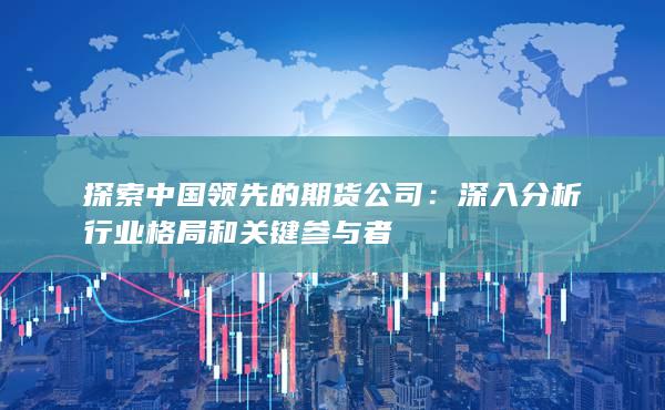 深入分析行业格局和关键参与者