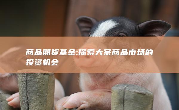 探索大宗商品市场的投资机会