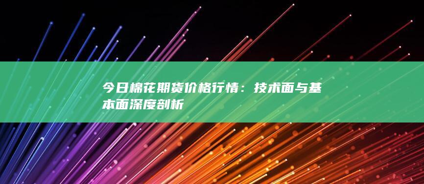 技术面与基本面深度剖析