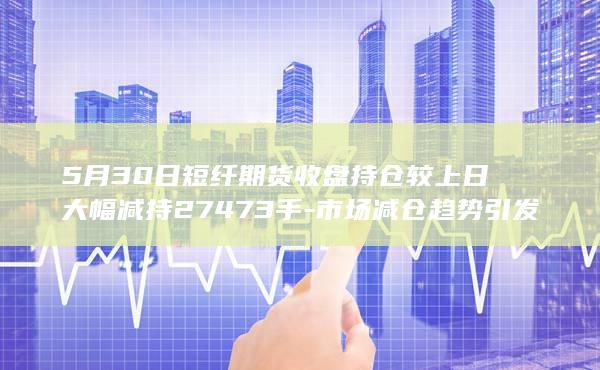 短纤期货主力