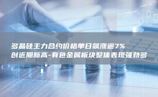 工业硅主力