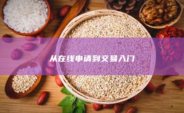 从在线申请到交易入门