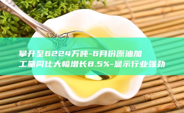 攀升至6224万吨