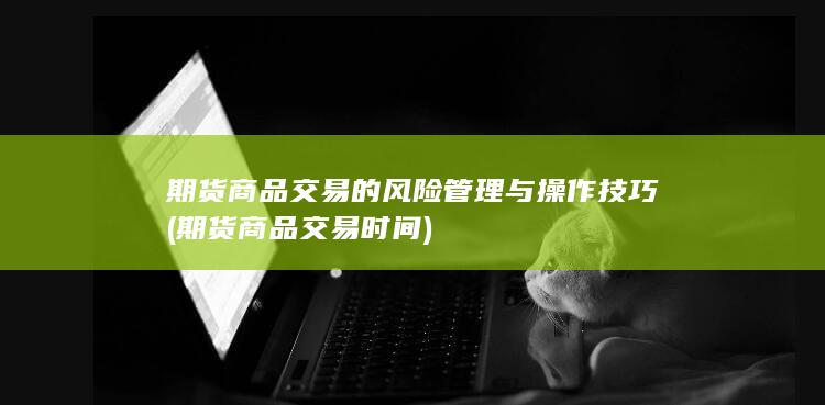 期货商品交易的风险管理与操作技巧