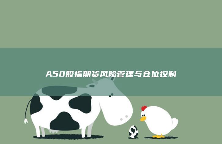 A50股指期货风险管理与仓位控制