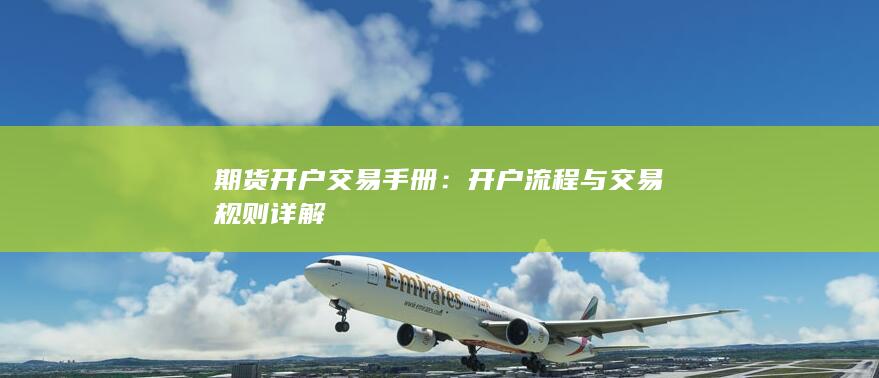 开户流程与交易规则详解
